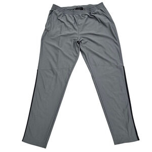 Under Armour Pants Mens XXL Grey Black Twister Track Lightweight Pull On